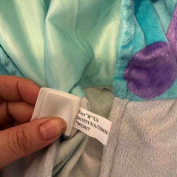 Disney Monsters Inc Teal and Purple Costume - Picture 10 of 13